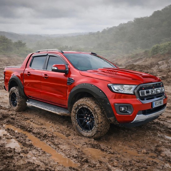 Set de 4 protectii/overfendere aripi pentru Ford Ranger T8 din 2019-2022