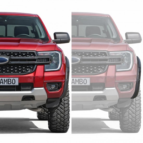 Set de 4 protectii/overfendere aripi pentru Ford Ranger T9 din 2022