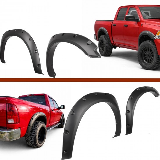 Set de 4 protectii/overfendere aripi pentru Dodge Ram 1500 din 2009-2018