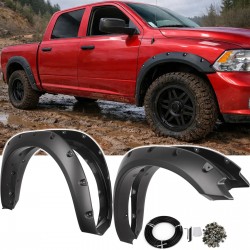 Set de 4 protectii/overfendere aripi pentru Dodge Ram 1500 din 2009-2018