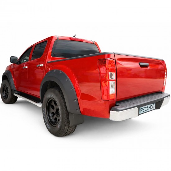 Set de 4 protectii/overfendere aripi pentru Isuzu D-Max din 2012-2020