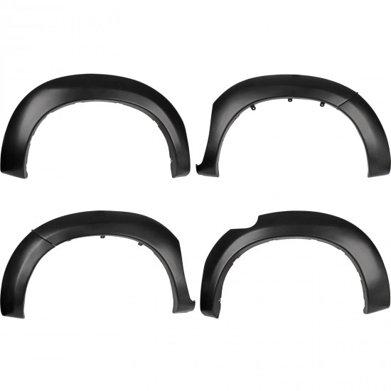 Set de 4 protectii/overfendere aripi pentru Toyota Hilux 7 Vigo din 2005-2015
