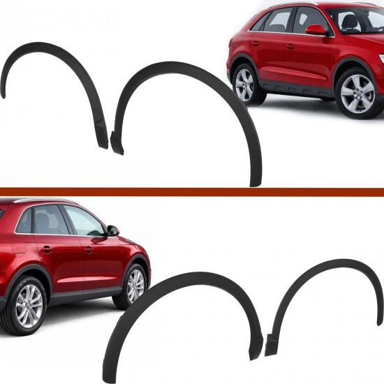 Set de 4 protectii/overfendere aripi pentru Audi Q3 din 2014-2018