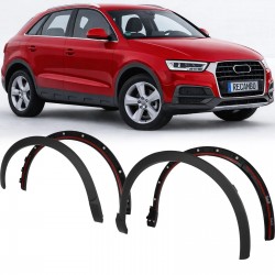 Set de 4 protectii/overfendere aripi pentru Audi Q3 din 2014-2018