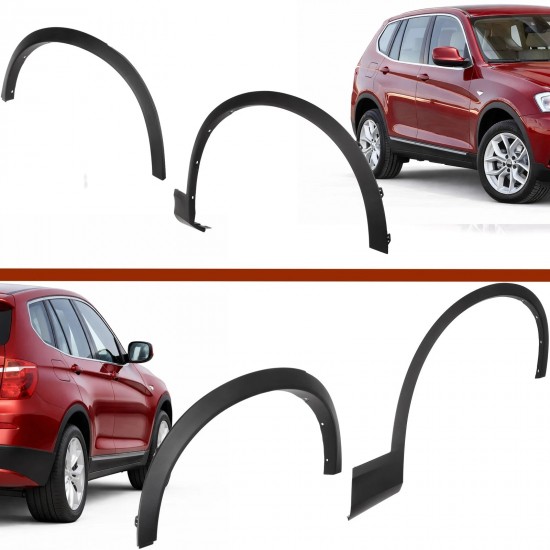  Set de 4 protectii/overfendere aripi pentru BMW X3 F25 din 2010-2017