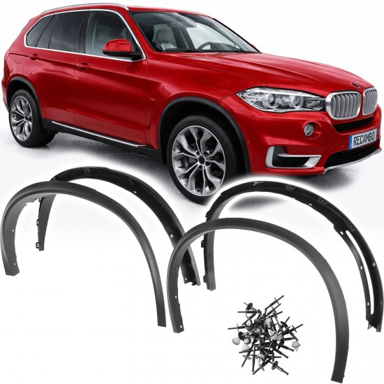 Set de 4 protectii/overfendere aripi pentru BMW X5 M F15 din 2013-2018