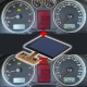 Folie reparatoare afisaj/Pixel Display MFA/FIS pentru VW Bora, Golf 4, Passat B5, B6, Sharan, T4, Ford Galaxy, Seat Alhambra, Ibiza, Skoda Octavia 1, Superb 1, Audi A4 B5, A6 C5, A3, TT