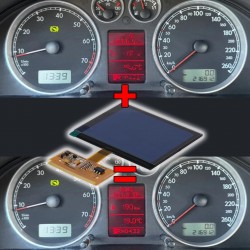 Folie reparatoare afisaj/Pixel Display  FIS/MFA pentru Audi A3, S3 8L, A4 B5, A6 C5, TT 8N