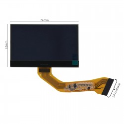 Folie reparatoare afisaj/Pixel Display panou de instrumente FIS MFA pentru VW Touareg I 7L din 2002-2010, Porsche Cayenne 9PA din 2002-2010