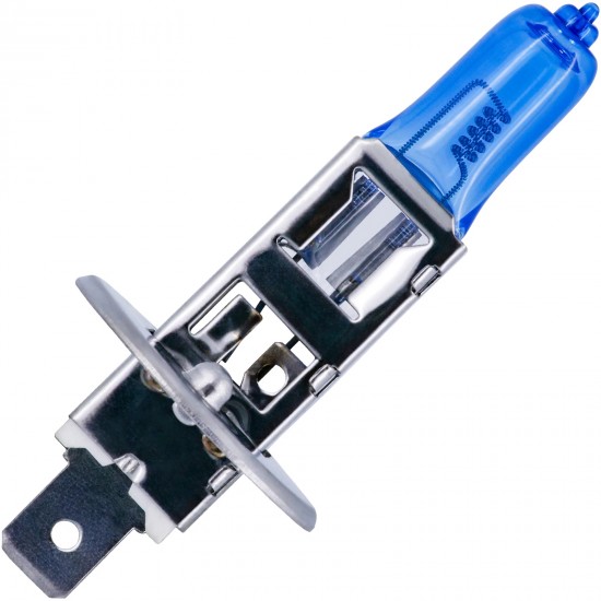 Set de 2 becuri premium faruri halogen LIMASTAR H1 12V 55W super alb xenon