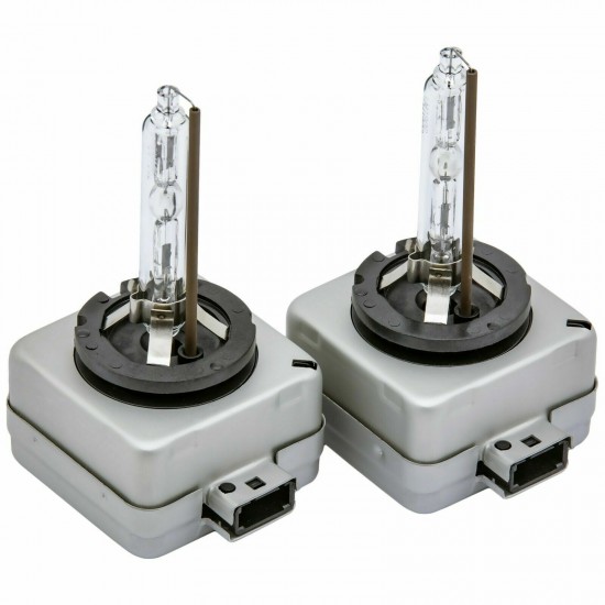 Set de 2 becuri Xenon D1S Limastar 6000K 35W cu lumina alb-rece Universale