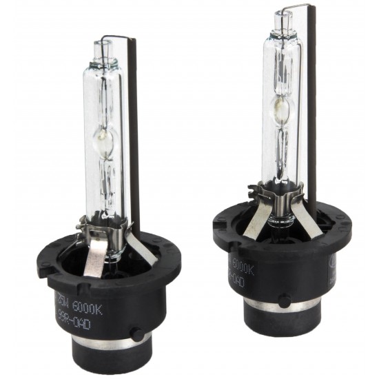Set de 2 becuri Xenon D2S Limastar 6000K 35W cu lumina alb-rece pentru Alfa Romeo, Audi, BMW, Ford, Jaguar, Range Rover, Opel, Seat, Skoda, Honda, Mazda