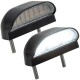 Set de 2 lampi numar LED inmatriculare universale 12V 24V lumina alb rece, remorcă, auto, camion, motocicleta