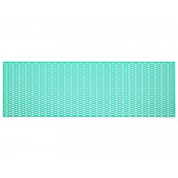 Grila/plasa tuning bara din plastic, 120X40 cm, Turcoaz, stil fagure
