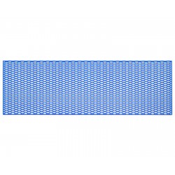 Grila/plasa tuning bara din plastic, 120X40 cm, signal blue/Albastru, stil fagure