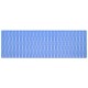 Grila/plasa tuning bara din plastic, 120X40 cm, signal blue/Albastru, stil fagure