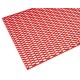 Grila/plasa tuning bara din plastic, 120X40 cm, signa red/rosu, stil fagure