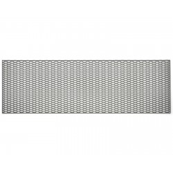 Grila/plasa tuning bara din plastic, 120X40 cm, gri antracit, stil fagure