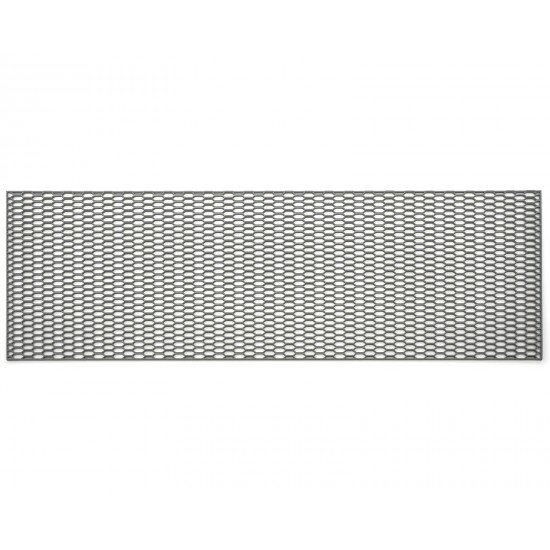 Grila/plasa tuning bara din plastic, 120X40 cm, gri antracit, stil fagure