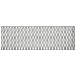 Grila/plasa tuning bara din plastic, 120X40 cm, gri inchis, stil fagure
