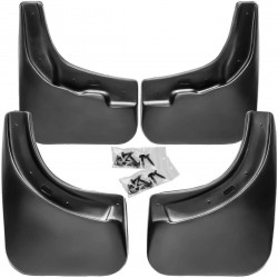 Set de 4 aparatori de noroi premium fata si spate pentru VW Touareg II, 2 din 2010-2018
