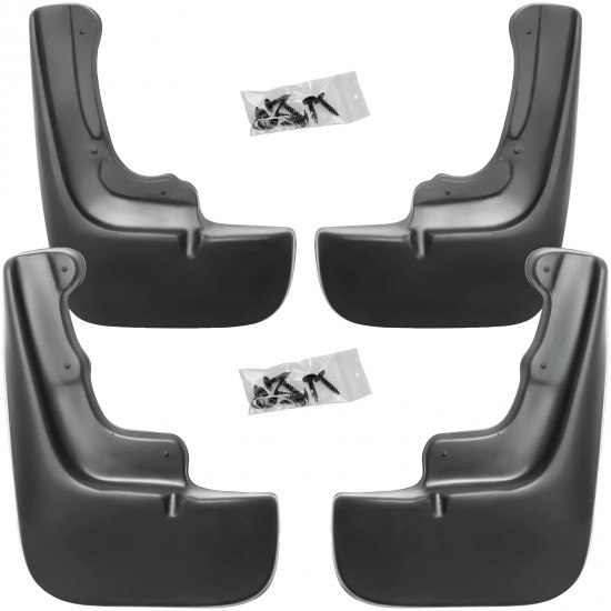 Set de 4 aparatori de noroi fata+spate pentru Citroen Jumper III, Peugeot Boxer, Fiat Ducato III din 2006, Opel Movano C Cargo din 2021 cu flancuri pentru aripa