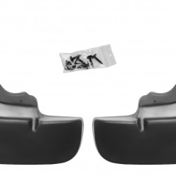 Set de 2 aparatori de noroi spate pentru Citroen Jumper III, Peugeot Boxer, Fiat Ducato III din 2006, Opel Movano C Cargo din 2021 cu flancuri pentru aripa
