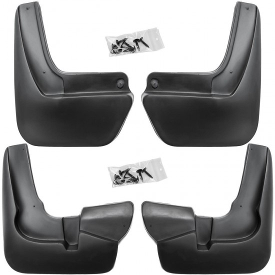 Set de 4 aparatori de noroi fata si spate pentru Dacia Sandero Stepway din 2009-2012