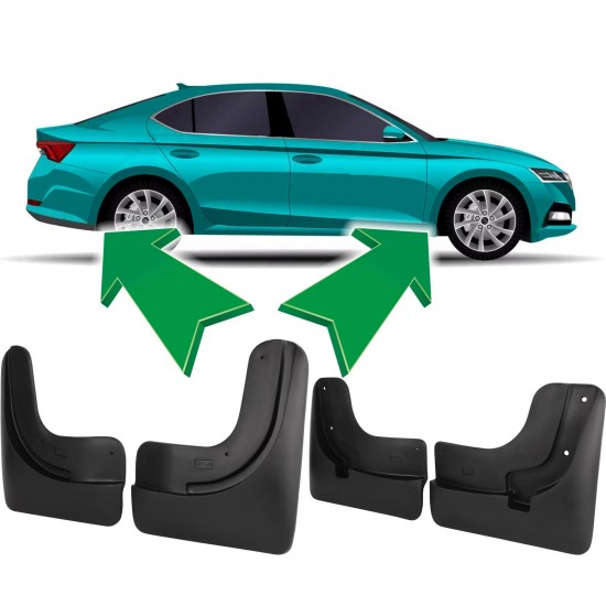 Set de 4 aparatori de noroi fata si spate pentru Mercedes Vito, V-Class W447 din 2014-