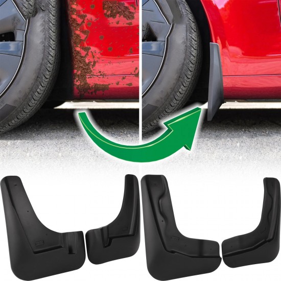 Set de 4 aparatori de noroi fata si spate pentru Nissan X-Trail T32 din 2014-2022