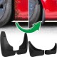 Set de 4 aparatori de noroi fata si spate pentru Dacia Duster I facelift din 2015-2017