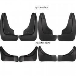 Set de 4 aparatori de noroi fata si spate pentru Dacia Duster I din 2010-2015