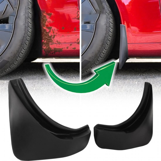 Set de 2 aparatori de noroi spate pentru Dacia Duster I din 2010-2015