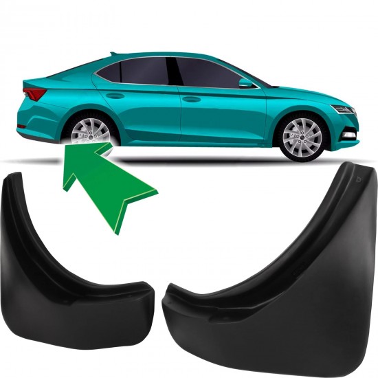 Set de 2 aparatori de noroi spate pentru Dacia Duster I din 2010-2015