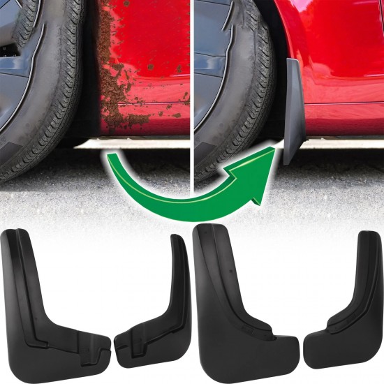 Set de 4 aparatori de noroi fata si spate pentru Renault Kadjar din 2015-2022