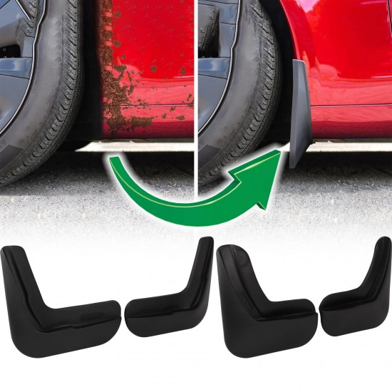 Set de 4 aparatori de noroi fata si spate pentru Renault Megane IV Grandtour/Break/Combi din 2016