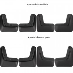 Set de 4 aparatori de noroi fata si spate pentru Renault Scenic IV din 2016-2023