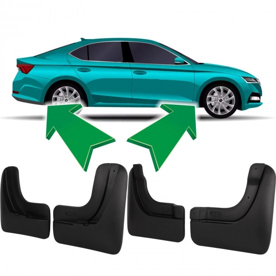 Set de 4 aparatori de noroi fata si spate pentru Renault Talisman Grandtour/Break/Combi din 2015-2020
