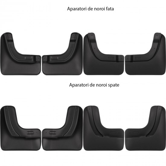 Set de 4 aparatori de noroi fata si spate pentru Renault Talisman Grandtour/Break/Combi din 2015-2020