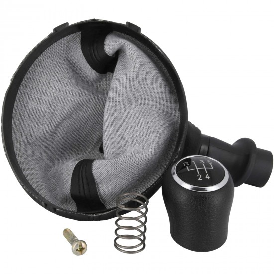 Nuca si manson schimbator manual 5 trepte negru pentru VW T5 din 2003-2015