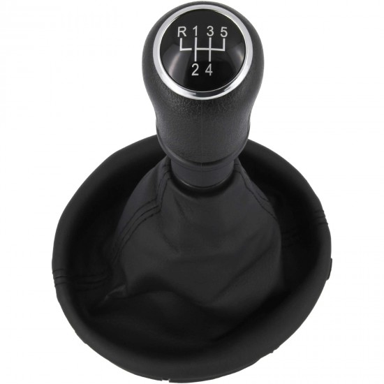 Nuca si manson schimbator manual 5 trepte negru pentru VW T5 din 2003-2015
