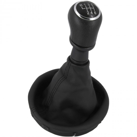 Nuca si manson schimbator manual 6 trepte negru pentru VW T5 din 2003-2015