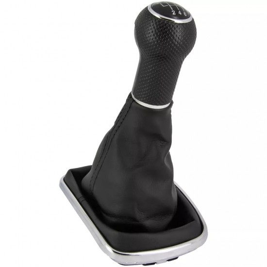 Nuca si manson schimbator manual 6 trepte negru pentru VW Bora, VW Golf IV, 4