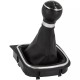 Nuca si manson schimbator manual 5 trepte negru pentru VW Golf 5, 6 2003-2016, Jetta V 2005-2010