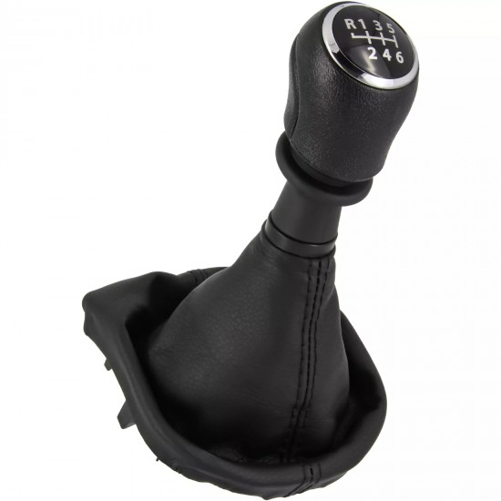 Nuca si manson schimbator manual 6 trepte negru pentru VW T6 din 2015