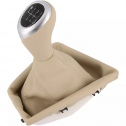 Nuca si manson schimbator manual 6 trepte bej pentru BMW Seria 3 F30, F31, F34, Seria 4 F32, F33, F36