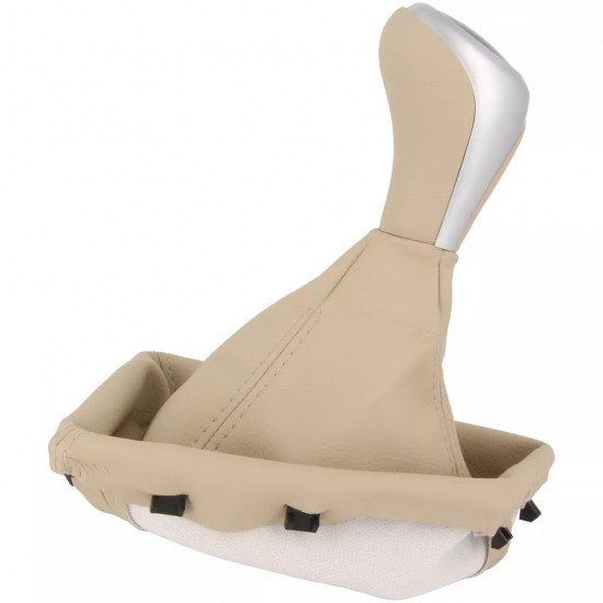 Nuca si manson schimbator manual 6 trepte bej pentru BMW Seria 3 F30, F31, F34, Seria 4 F32, F33, F36