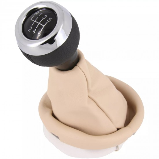 Nuca si manson schimbator manual 6 trepte bej pentru Mini Cooper R50, R52, R53