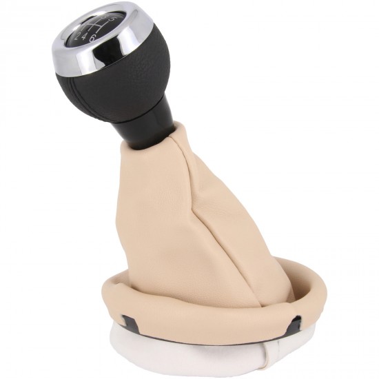 Nuca si manson schimbator manual 6 trepte bej pentru Mini Cooper R50, R52, R53