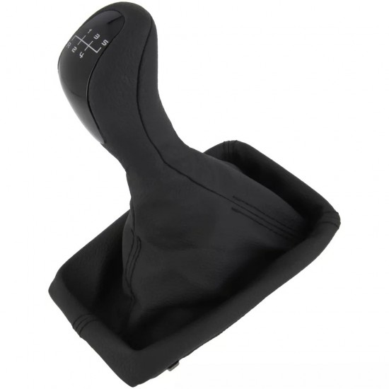 Nuca si manson schimbator manual 5 trepte negru pentru Mercedes E-Class W211 din 2002-2009